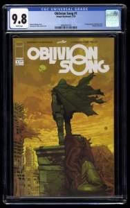 Oblivion Song #1 CGC NM/M 9.8 White Pages