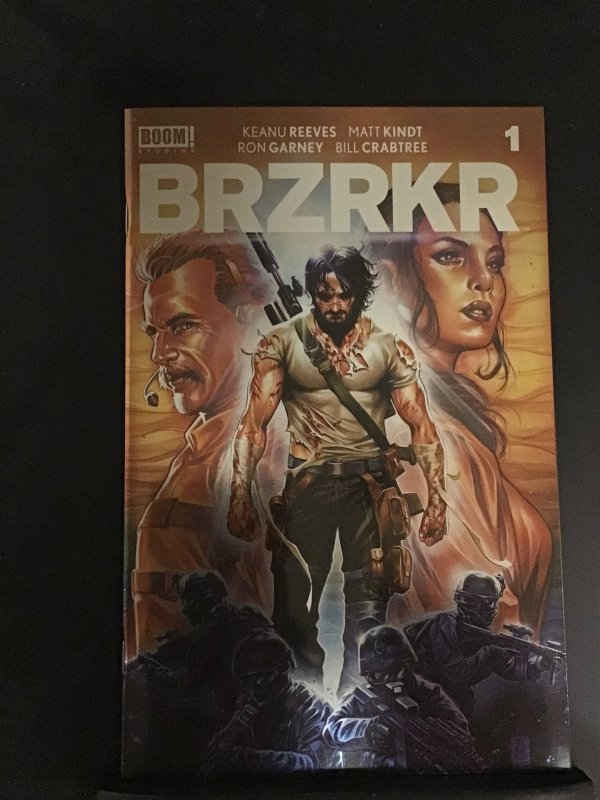 BRZRKR #1 Mark Brooks Foil