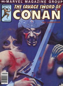 Savage Sword of Conan #62 VG ; Marvel | low grade comic