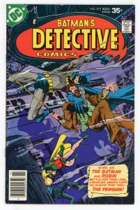 Detective Comics #473 Steve Englehart Penguin VF+