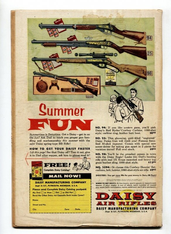 Strange Adventures #83 1957- Loncoln / Washington cover - DC Silver Age