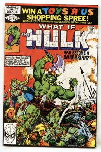 What If #23--comic book--Barbarian HULK--Marvel Comic--VF