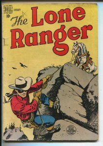 LONE RANGER #7 1949-DELL-SILVER-NEWSPAPER STRIP-vg