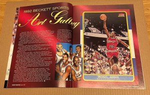 Beckett Basketball Monthly #25 ( NM )  Michael Jordan / August 1992