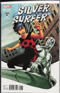 Silver Surfer #1 Fried Pie Cover (2016) Silver Surfer