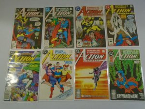 Action Comics lot 45 different from #584-640 6.0 FN (1987-89)