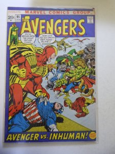 The Avengers #95 British Variant (1972) The Avengers