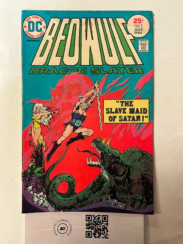 Beowulf Dragon Slayer #2 FN DC Comic Book dennis O'Neil Uslan Villamonte 8 HH10