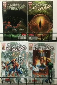 AMAZING SPIDER-MAN - MARVEL - #684-700.1B - 2012-14 FINE+ 17 ISSUES - LOT #2 