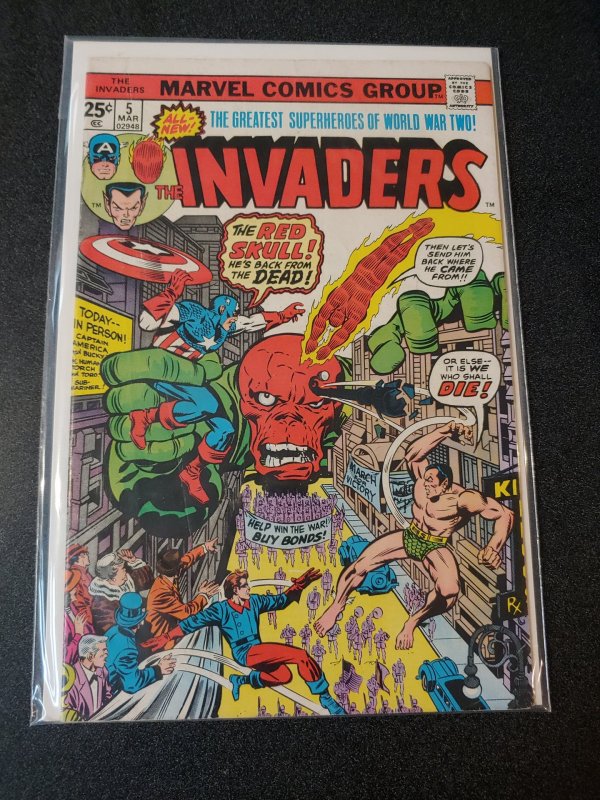 THE INVADERS #5 FINE