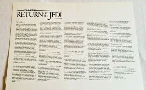 Star Wars Return of the Jedi Portfolio Ralph McQuarrie 1983 20 Plates 11X15 NM