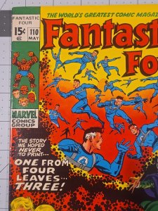 Fantastic Four #110 ?-1st Cover Appearance Of Agatha Harkness—Marvel—May-1971