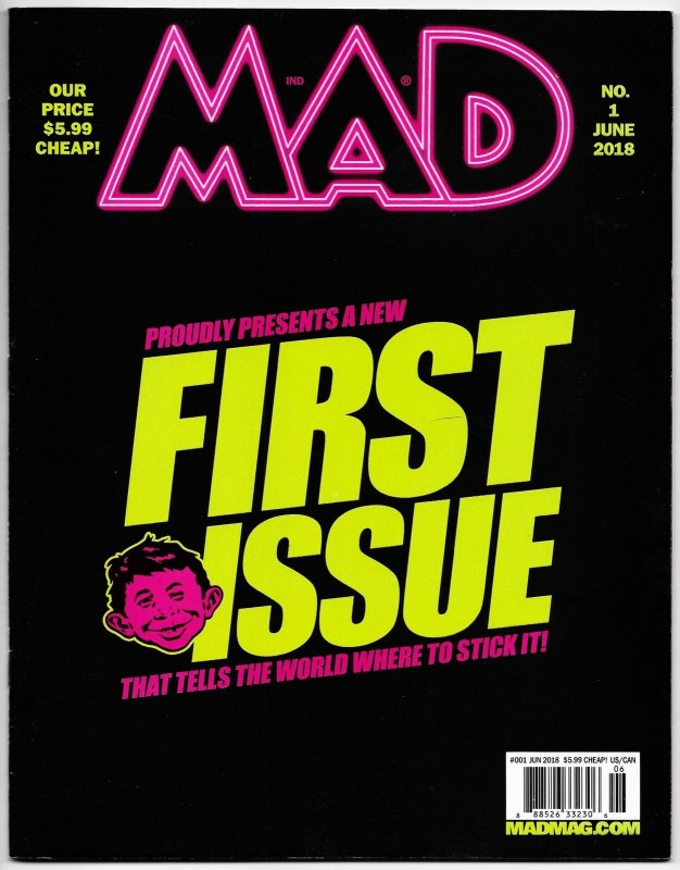 Mad Magazine #1 Star Wars | Spy vs Spy | Archie (DC, 2018) VF/NM