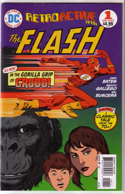 DC Retroactive: The 1970s -- The Flash #1 VF/NM, Bates/Sal Buscema, Grodd