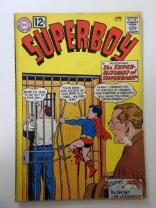 Superboy #97 (1962) VG Condition! Tape pull fc, manufactured w/ 1 staple