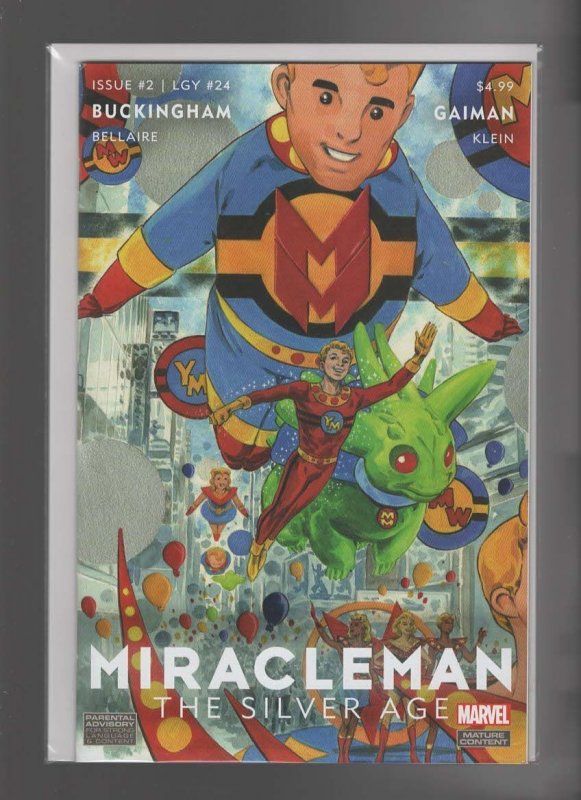 54 - Miracleman: The Silver Age #1 thru 7, plus 0 and Special (2024)