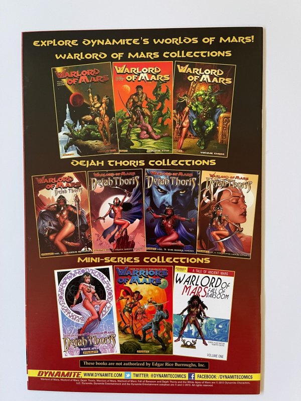 Lords of Mars #4 - NM+ (2013)