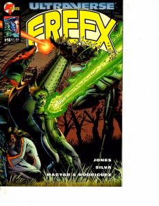 Lot Of 2 Malibu Comic Books Ultraverse Freex #15 and #16 ON12