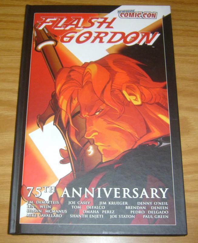 Flash Gordon 75th Anniversary Special HC VF/NM dematteis - jim krueger - NYCC 