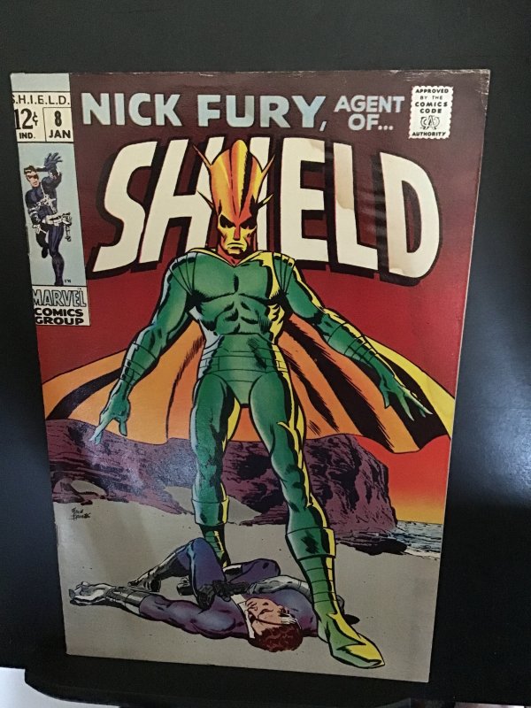 Nick Fury, Agent of SHIELD #8 (1969) S.H.I.E.L.D. Affordable grade! VG