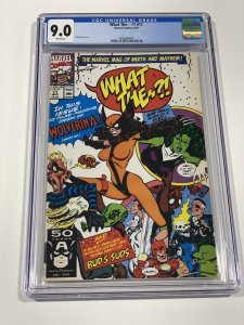 What the !? 11 cgc 9.0 female wolverine john byrne marvel 1991 
