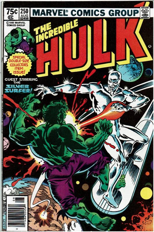 Incredible Hulk #250, 9.0or Better, Signed by Sal Buscema (2)