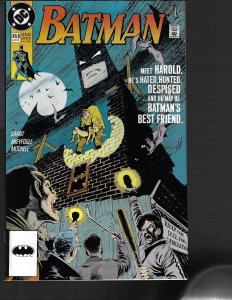 Batman #458 (DC, 1990) NM- SIG Norm Breyfogle
