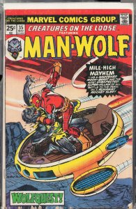 Creatures on the Loose #35 (1975) Man-Wolf