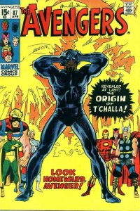 Avengers, The #87 FN ; Marvel | Black Panther Origin
