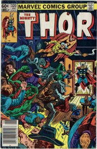 Thor #320 (1966 v1) Odin 1st Rimthursar Newsstand FN+