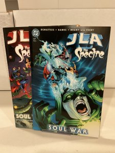 JLA / Spectre: Soul War Complete Mini-Series Set 1,2  Prestige Format  2003