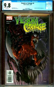 Venom vs. Carnage #4 CGC Graded 9.8 Spider-Man & Black Cat App.