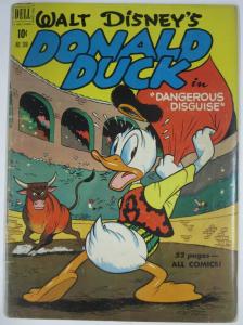 DONALD DUCK FOUR COLOR COMICS #308 (Dell, 1/1951) G-VG Dangerous Disguise 