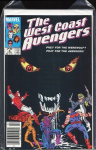 West Coast Avengers #5 (1986) West Coast Avengers / Avengers West Coast