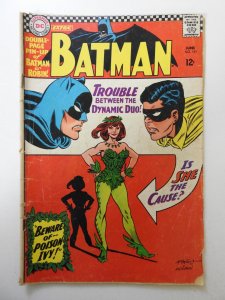 Batman #181 Pin-up intact detached at both staples