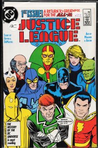 Justice League #1 (1987) Justice League [Key Issue]