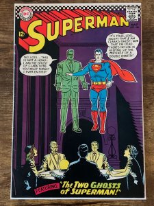 Superman #186 (1966). Fine+.