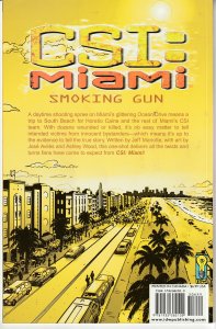 CSI Miami – Smoking Gun One Shot(Photo Cover Variant)