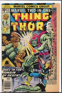 Marvel Two-in-One #23 (1977) The Thing