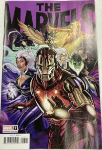 THE MARVELS #7 1:25 DEWEY VARIANT MARVEL COMICS 2022 EB216