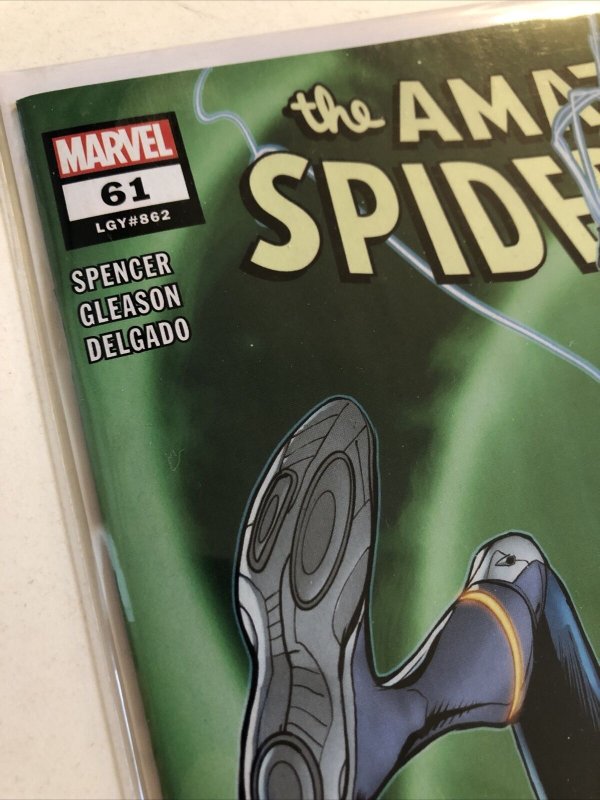 AMAZING SPIDER-MAN #61 COVER A Patrick Gleason. NEW COSTUME!