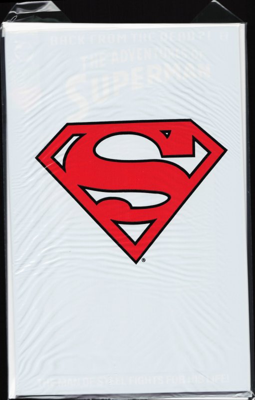 Adventures of Superman #500 Bagged Collector's Edition Cover (1993) Superman ...