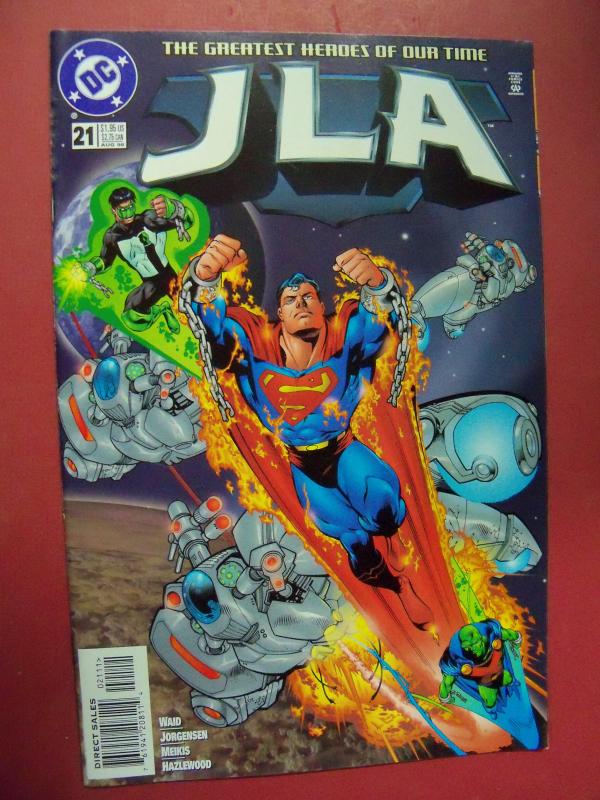 JUSTICE LEAGUE OF AMERICA  #21 VF/NM OR BETTER DC COMICS