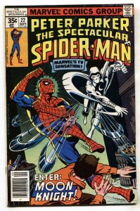 SPECTACULAR SPIDER-MAN #22 Early Moon Knight appearance