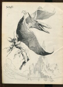 WITZEND #4 (6.5) FRANZETTA BACK COVER!! 1968