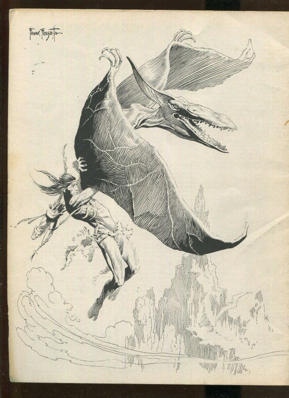 WITZEND #4 (6.5) FRANZETTA BACK COVER!! 1968