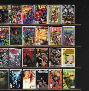 Huge Lot 150+ Comics with Green Arrow, Iron Man & More!