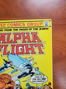 ALPHA FLIGHT #1 1ST APPEARANCE OF PUCK JOHN BYRNE 1983 Marvel VF/NM 