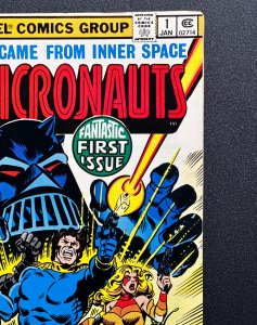 Micronauts #1 (1979) Newsstand - KEY - VF/NM! - 1st Team App