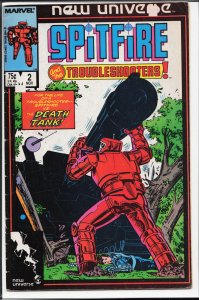 Spitfire and the Troubleshooters #2 (1986) Spitfire
